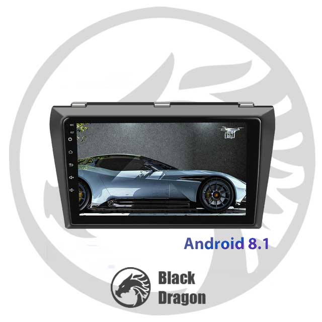 مانیتور-مزدا-3-قدیم-Mazda-3-old-Multi-Media