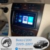 C200-مانیتور-اندروید-بنز-BENZ-C200-2005-2006-2007-MULTIMEDIA