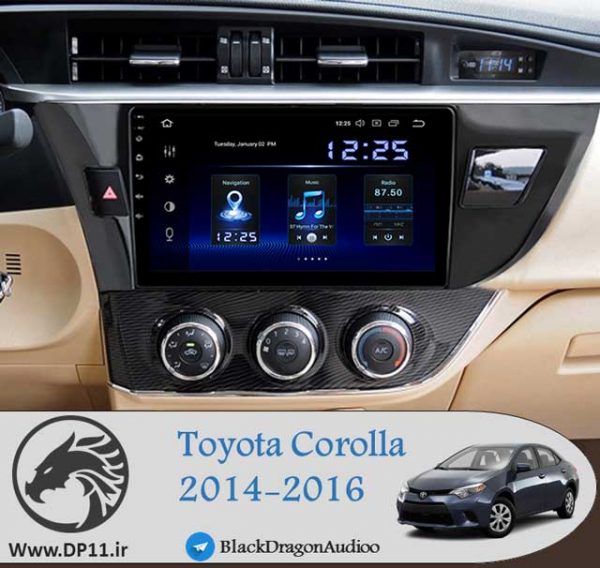 مانیتور-اندروید-تویوتا-کرولا-Toyota-Corolla-2014-2016-Multi-Media